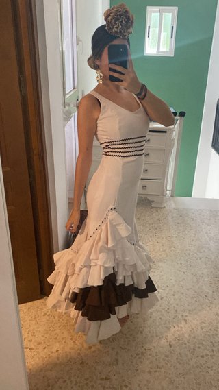 Traje Flamenca Mujer Talla M/S