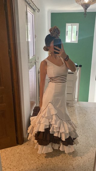 Traje Flamenca Mujer Talla M/S
