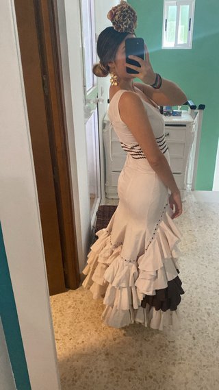 Traje Flamenca Mujer Talla M/S