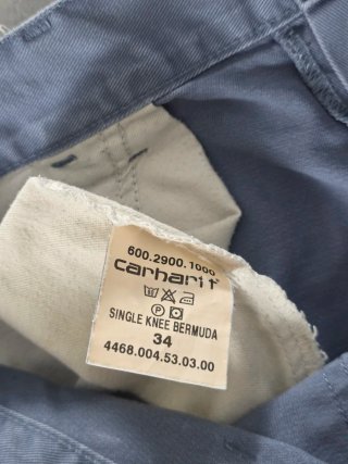 Carhartt Bermuda Cargo Shorts Taglia 34