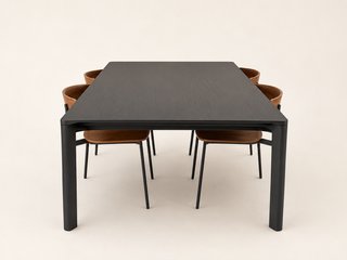 Mesa de comedor Sendo Negra y Madera