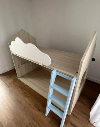 Cama litera infantil casa
