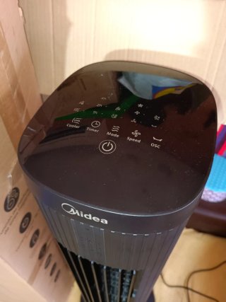 Climatizador Evaporativo Midea Negro