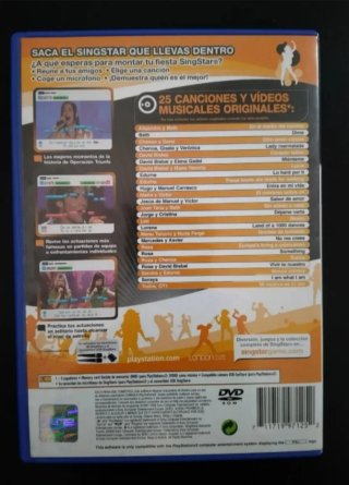 Singstar Operación Triunfo PS2
