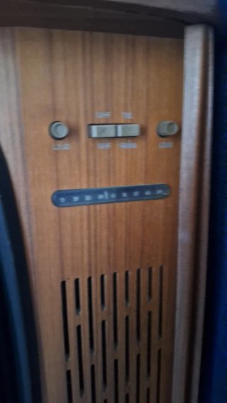 Televisor Luxor radio, antigüedad