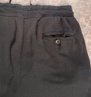 Pantalón jogger chándal negro