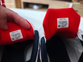 Zapatillas Reebok Blancas y Rojas