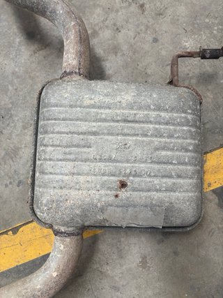 Tubo de escape Ford Sierra Is