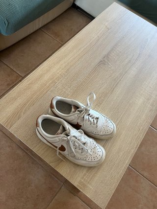 Zapatillas Nike Air Force 1 Blancas Marrones