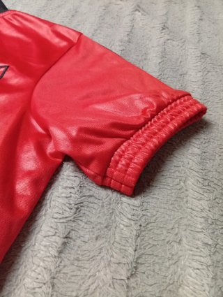 Adidas 2004 Archive Red Biker Jacket XS/S - Y2K