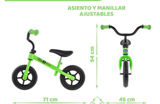 Bicicleta Equilibrio Chicco Verde