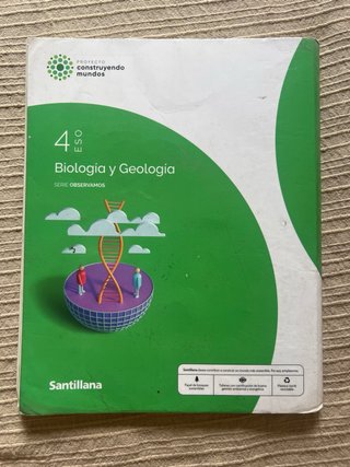 Libro Física y Química 4 ESO Editorial Santillana