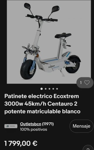 Patin electrico centauro