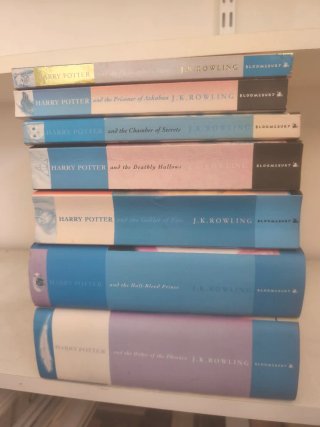 Colección 7 libros Harry Potter en inglés.