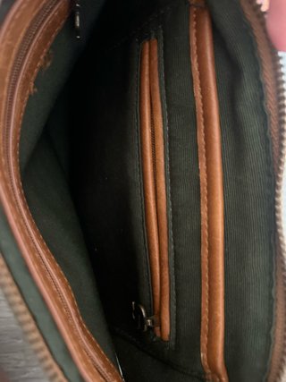 Bolso Desigual Marrón y Amarillo