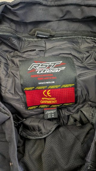 Pantalón de moto RST negro