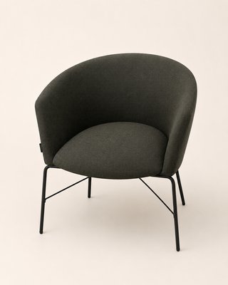 Silla Moon Tensor Tela Negra