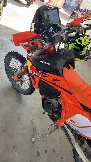 KTM 450 exc-f champion edition | preparación rally