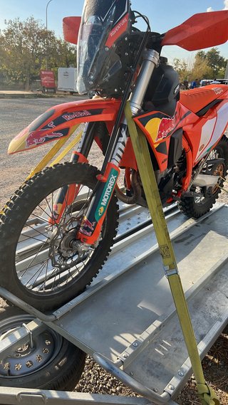 KTM 450 exc-f champion edition | preparación rally