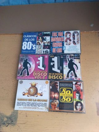 CDs de Música Disco y 80s - Varios Artistas