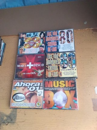 CDs de Música Disco y 80s - Varios Artistas