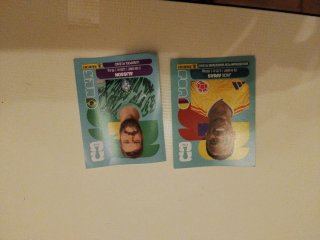 Cromos Panini Jhon Arias y Alisson