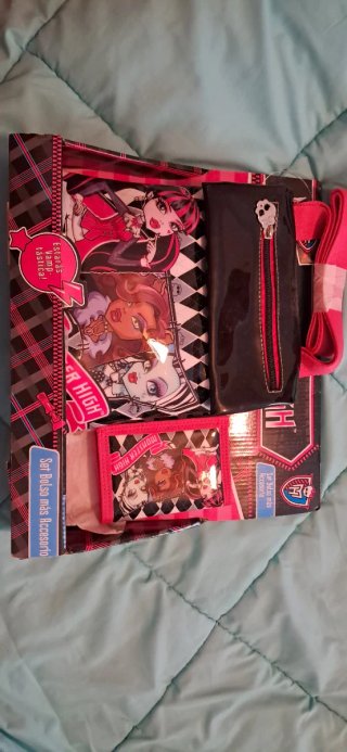 Set Bolso y Cartera Monster High