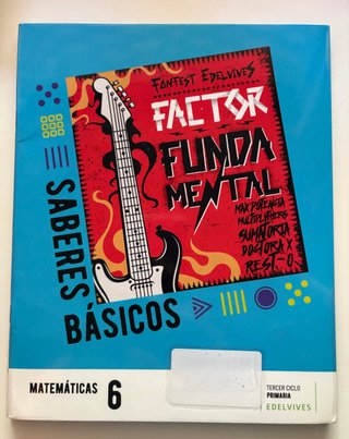 Matemáticas 6, Tercer Ciclo Primaria, Fanfest E...