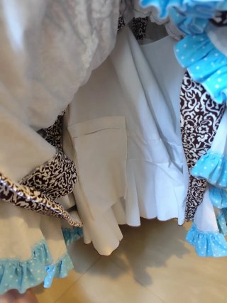 Traje Flamenca T38-40 y complementos