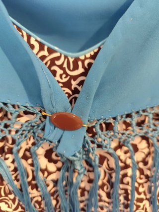 Traje Flamenca T38-40 y complementos