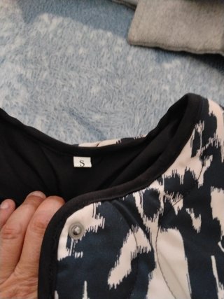 Chaqueta acolchada estampado animal