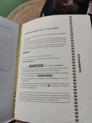 Llengua catalana dossier : 1 ESO