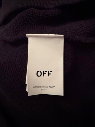 Sudadera Off-White Negra