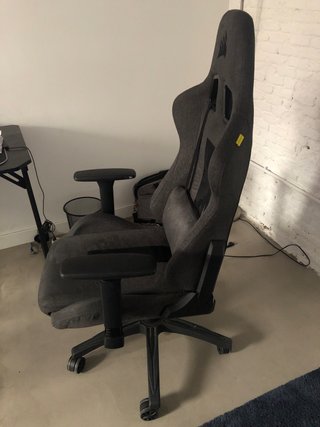 Silla Gaming Corsair TC100 Gris/Negro