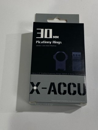 Anillas Visor X-ACCU 30mm