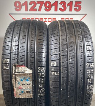 265 70 16 H PIRELLI RUEDA PREMIUM YA MONTADA