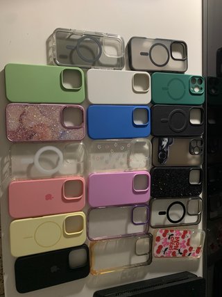 Lote 16 fundas iPhone 15 Pro Max