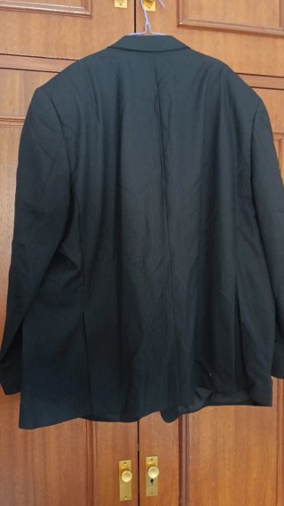Chaqueta de traje St. George Negra Talla XXL