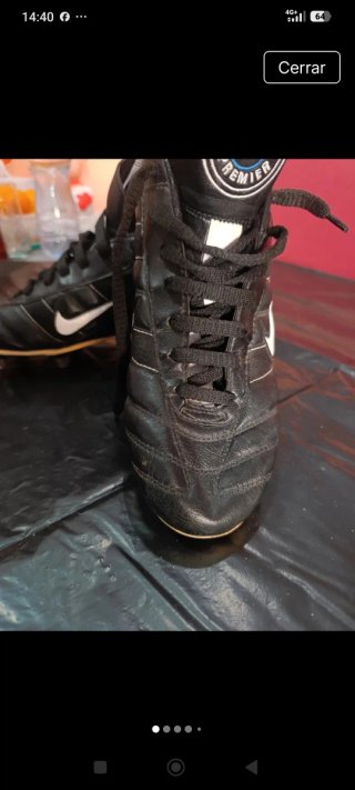 Scarpe da calcio Nike da uomo nere