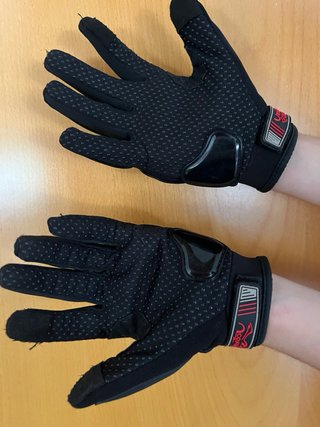 Guantes Moto COFIT Negros y Rojos