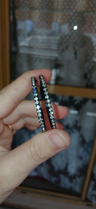 Orecchini donna lusso con strass