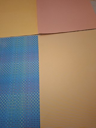 8 cartoncini fantasia assortita