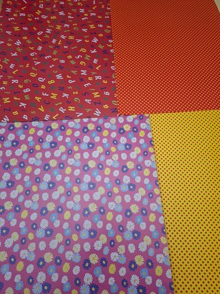 8 cartoncini fantasia assortita