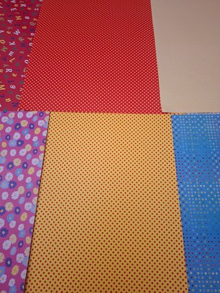8 cartoncini fantasia assortita