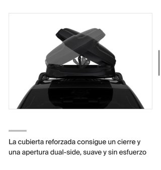Thule Vector L Cofre de Techo Negro