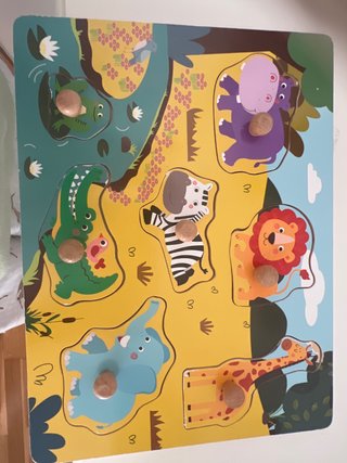 Juego de mesa infantil animales