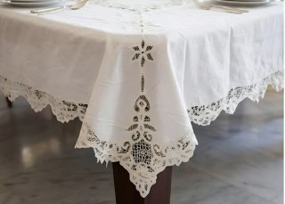 Mantel de Ajuar para 12 Comensales - ¡A Estrenar!