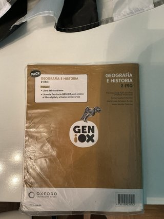 Geografía e historia, 2 ESO, Geniox
