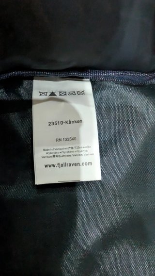 Mochila Fjallraven Kanken Azul, nueva a estrenar.