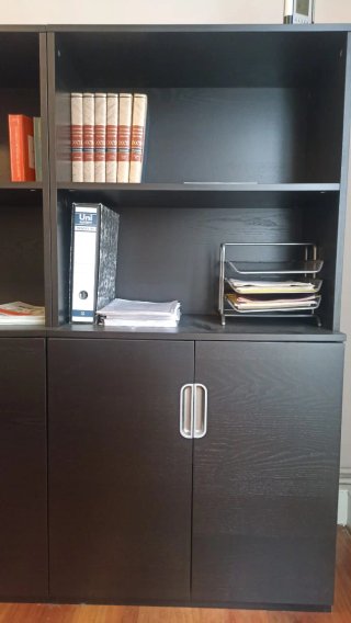 Módulo bajo y estantería GALANT.